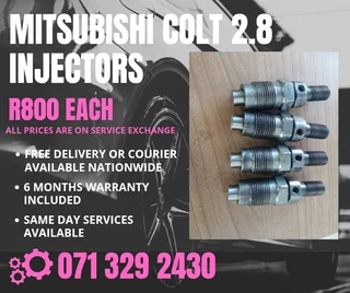 Mitsubishi Colt 2.8 Diesel Injectors For Sale With Warranty