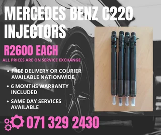 Mercedes Benz C220 Diesel Injectors For Sale With Warranty
