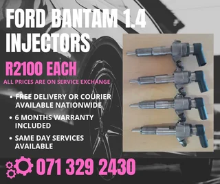 Ford Bantam 1.4 Diesel Injectors For Sale With Warranty