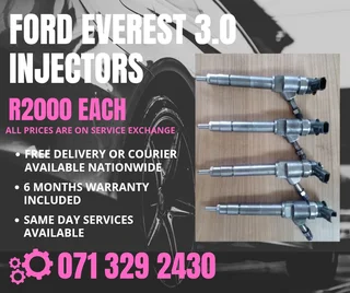 Ford Everest 3.0 Diesel Injectors For Sale With Warranty