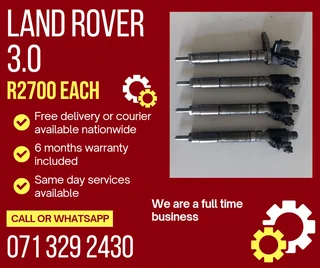 Land Rover 3.0 Diesel Injectors For Sale With Warranty