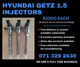 Hyundai Getz 1.5 Diesel Injectors For Sale With Warranty