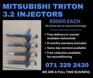 Mitsubishi Triton 3.2 Injectors For Sale With Warranty On
