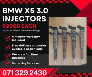Bmw X5 3.0 Injectors For Sale With Warranty