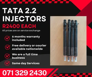 Tata 2.2 Injectors For Sale With Warranty
