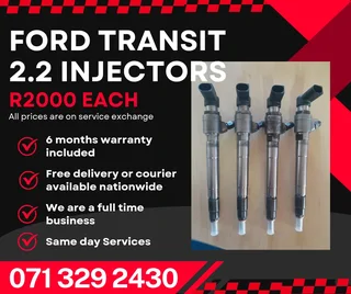 Ford Transit 2.2 Diesel Injectors For Sale With Warranty