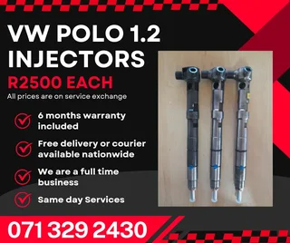 Vw Polo 1.2 Diesel Injectors For Sale With Warranty