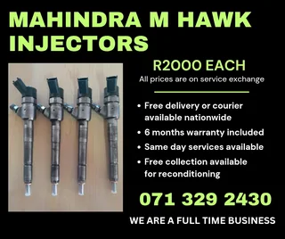 Mahindra M Hawk Injectors For Sale With Warranty