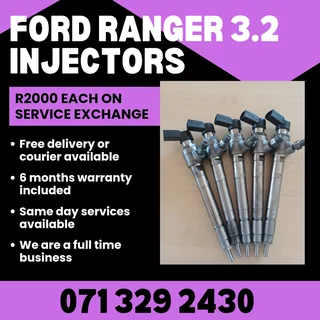 Ford Ranger 3.2 Injectors For Sale With Warranty