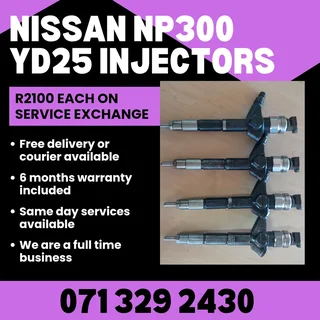 Nissan Np300 Yd25 Diesel Injectors For Sale With Warranty