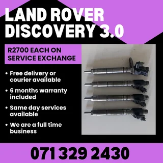 Land Rover Discovery 3.0 Injectors For Sale With Warranty