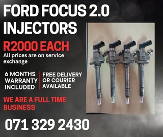 Ford Focus 2.0 Injectors For Sale With Warranty On