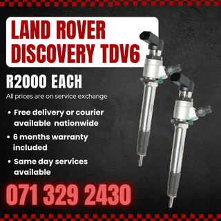 Land Rover Discovery Tdv6 Diesel Injectors For Sale With Warranty