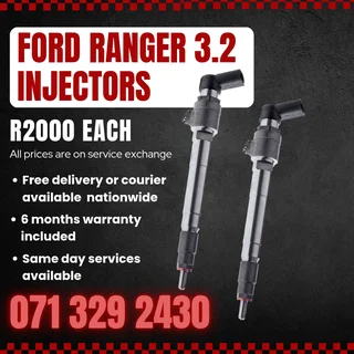 Ford Ranger 3.2 Injectors For Sale With Warranty On