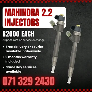Mahindra 2.2 Diesel Injectors For Sale With Warranty