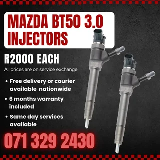 Mazda Bt50 3.0 Diesel Injectors For Sale With Warranty