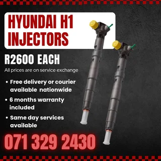Hyundai H1 Injectors For Sale With Warranty