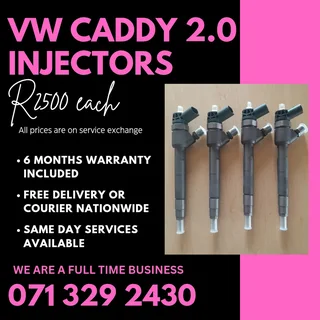 Vw Caddy 2.0 Injectors For Sale With Warranty On