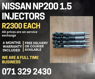 Nissan Np200 1.5 Diesel Injectors For Sale With Warranty
