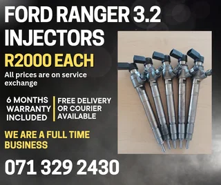 Ford Ranger 3.2 Diesel Injectors For Sale With Warranty