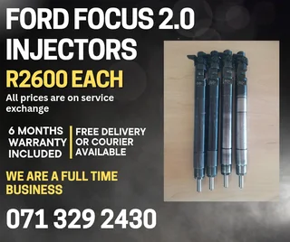 Ford Focus 2.0 Injectors For Sale With Warranty