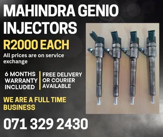 Mahindra Genio Diesel Injectors For Sale With Warranty