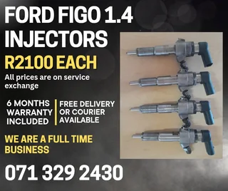 Ford Figo 1.4 Diesel Injectors For Sale With Warranty