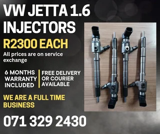 Vw Jetta 1.6 Diesel Injectors For Sale With Warranty