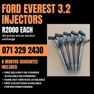 Ford Everest 3.2 Injectors For Sale With Warranty