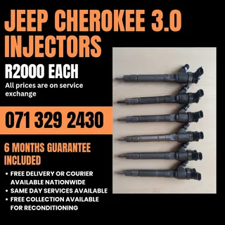 Jeep Cherokee 3.0 Diesel Injectors For Sale With Warranty