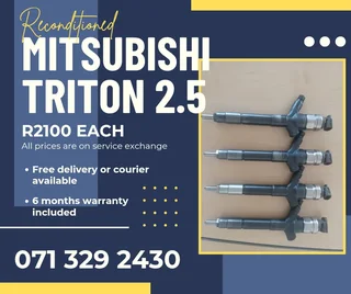 Mitsubishi Triton 2.5 Injectors For Sale With Warranty