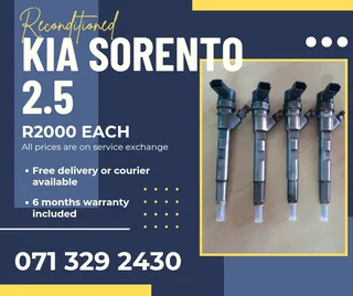 Kia Sorento 2.5 Diesel Injectors For Sale With Warranty