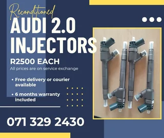 Audi 2.0 Injectors With Warranty Included