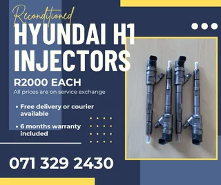 Hyundai H1 Injectors For Sale With Warranty