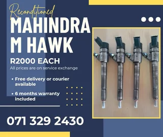 Mahindra Mhawk Diesel Injectors For Sale With Warranty