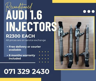 Audi 1.6 Diesel Injectors For Sale With Warranty