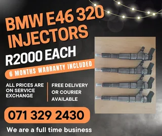 Bmw E46 320 Injectors For Sale With Warranty On