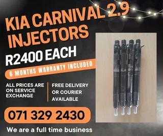 Kia Carnival 2.9 Diesel Injectors For Sale With Warranty