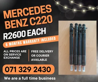 Mercedes Benz C220 Diesel Injectors For Sale With Warranty