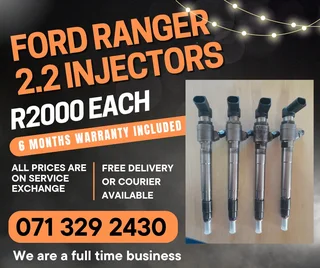 Ford Ranger 2.2 Diesel Injectors For Sale With Warranty