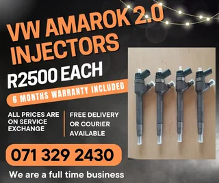 Vw Amarok 2.0 Diesel Injectors For Sale With Warranty
