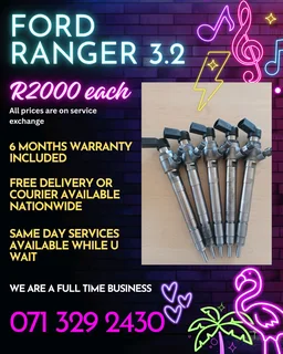 Ford Ranger 3.2 Injectors For Sale With Warranty