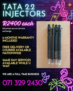 Tata 2.2 Injectors For Sale With Warranty