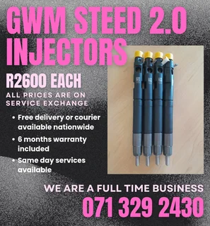 Gwm Steed 2.0 Injectors For Sale With Warranty