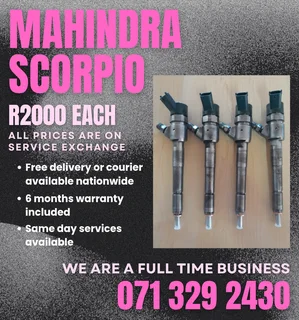 Mahindra Scorpio Diesel Injectors For Sale With Warranty