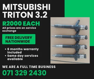Mitsubishi Triton 3.2 Injectors For Sale With Warranty On