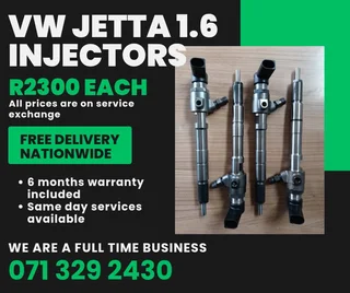Vw Jetta 1.6 Diesel Injectors For Sale With Warranty