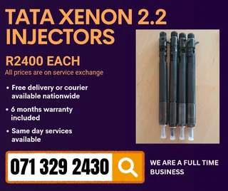 Tata Xenon 2.2 Injectors For Sale With Warranty