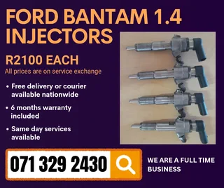Ford Bantam 1.4 Diesel Injectors For Sale With Warranty
