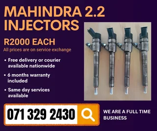 Mahindra 2.2 Injectors For Sale With Warranty